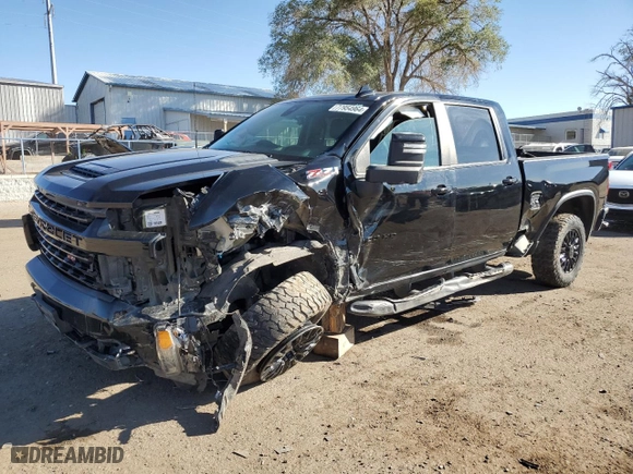 2021 Chevrolet Silverado 2500HD LTZ with VIN 1GC4YPE71MF188359, listed as a Copart auction lot 77954964 with 49,224 mi miles and Salvage Title. Bid and sale history available at carsss.com. Image 1.