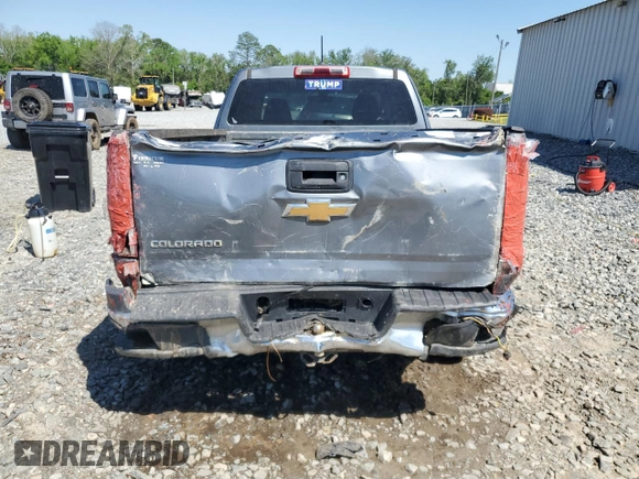 2018 Chevrolet Colorado 2WD Work Truck with VIN 1GCHSBEA6J1302253, listed as a Copart auction lot 52020675 with Not Provided miles and Salvage Title. Bid and sale history available at carsss.com. Image 6.
