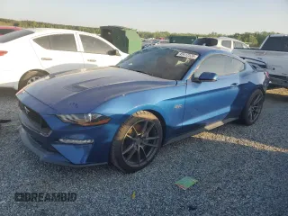 2023 Ford Mustang GT with VIN 1FA6P8CF3P5301871, listed as a Copart auction lot 45412535 with 6,163 mi miles and Salvage Title. Bid and sale history available at DreamBid. Image 1.