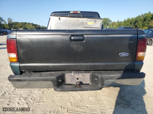 1995 Ford Ranger Splash with VIN 1FTCR14XXSPB20303, listed as a Copart auction lot 74606364 with 166,985 mi miles and Salvage Title. Bid and sale history available at carsss.com. Image 6.