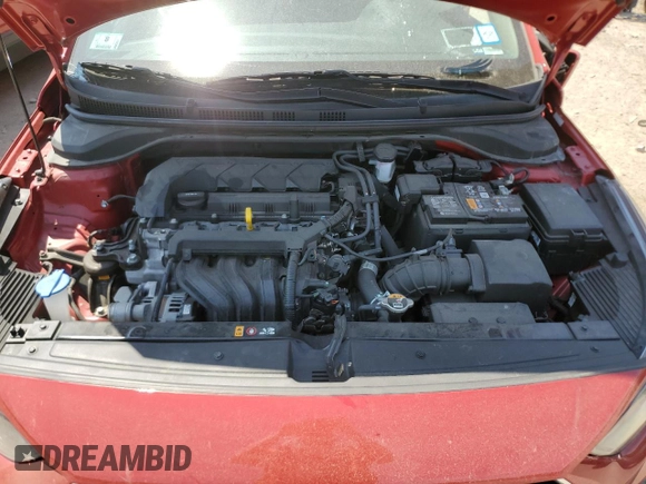 2022 Hyundai Accent Limited with VIN 3KPC34A67NE177237, listed as a Copart auction lot 55184864 with 31,233 mi miles and Salvage Title. Bid and sale history available at carsss.com. Image 11.