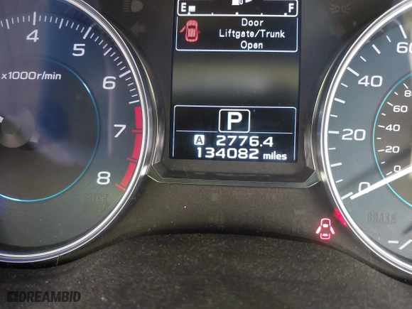 2016 Subaru Impreza Wagon 2.0i Sport Limited with VIN JF1GPAU68GH268469, listed as a IAAI auction lot 41894124 with 134,082 mi miles. Bid and sale history available at carsss.com. Image 7.