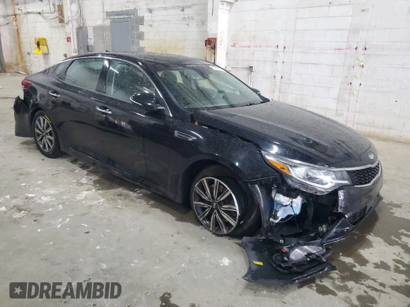 2019 Kia Optima EX with VIN 5XXGU4L11KG344615, listed as a Copart auction lot 51901885 with 141,453 mi miles and Salvage Title. Bid and sale history available at carsss.com. Image 4.