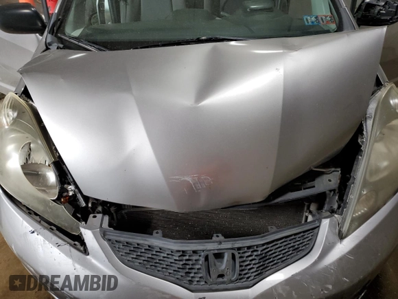 2010 Honda Fit with VIN JHMGE8H24AS013097, listed as a Copart auction lot 53167225 with 151,589 mi miles and Salvage Title. Bid and sale history available at carsss.com. Image 11.