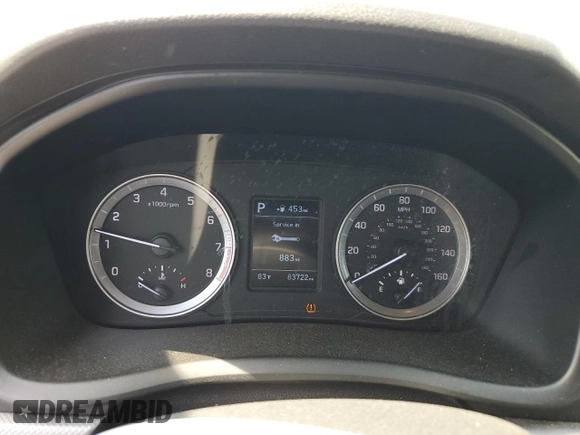 2018 Hyundai Sonata SE z VIN 5NPE24AF6JH632242, wystawiony jako Copart lot #54995885 z przebiegiem 83 722 mil mil oraz Szkoda całkowita • Salvage title. Historia ofert i sprzedaży dostępna na DreamBid. Obrazek 9.