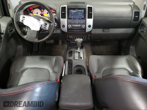 2011 Nissan Frontier Pro-4X with VIN 1N6AD0EVXBC449326, listed as a Copart auction lot 54994455 with 93,841 mi miles and Salvage title. Bid and sale history available at DreamBid. Image 8.