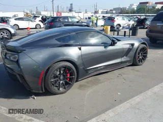 2017 Chevrolet Corvette Z06 3LZ with VIN 1G1YU2D65H5603471, listed as a IAAI auction lot 41610257 with 61,194 mi miles. Bid and sale history available at carsss.com. Image 4.