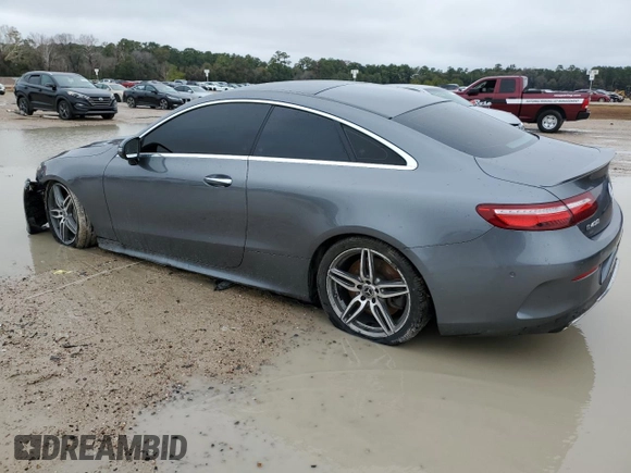 2018 Mercedes-Benz E-Class E 400 with VIN WDD1J6FB9JF039283, listed as a Copart auction lot 82918073 with 73,626 mi miles and Salvage Title. Bid and sale history available at carsss.com. Image 2.