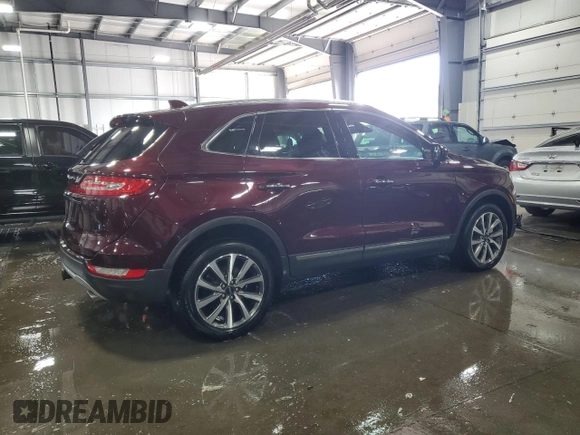 2019 Lincoln MKC Reserve with VIN 5LMCJ3D98KUL02399, listed as a Copart auction lot 68334054 with 51,758 mi miles and Salvage Title. Bid and sale history available at carsss.com. Image 3.