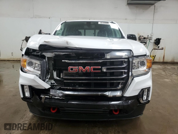 2022 GMC Canyon 4WD AT4 w/Cloth with VIN 1GTG6FEN0N1224911, listed as a Copart auction lot 46490065 with 90,421 mi miles and Clean Title. Bid and sale history available at carsss.com. Image 5.
