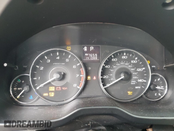 2012 Subaru Legacy 2.5i with VIN 4S3BMBA63C3029491, listed as a Copart auction lot 42426715 with 141,088 mi miles and Salvage Title. Bid and sale history available at carsss.com. Image 9.