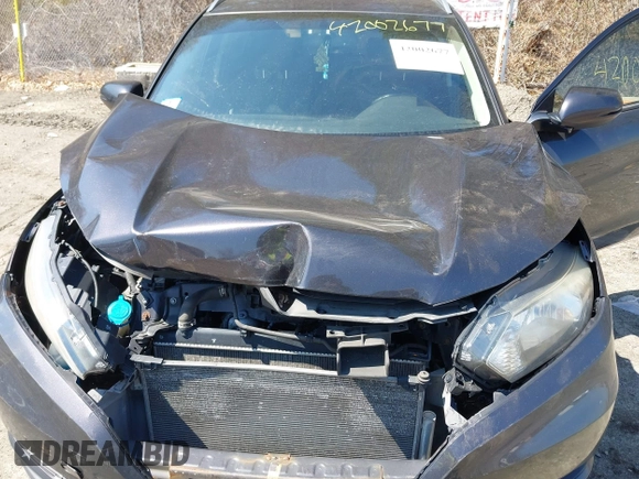 2018 Honda HR-V EX-L Navi with VIN 3CZRU6H74JM727764, listed as a IAAI auction lot 42002677 with 183,880 mi miles. Bid and sale history available at carsss.com. Image 10.