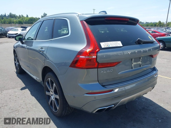 2019 Volvo XC60 Inscription with VIN LYV102RLXKB191753, listed as a IAAI auction lot 42489719 with 73,967 mi miles and . Bid and sale history available at DreamBid. Image 3.