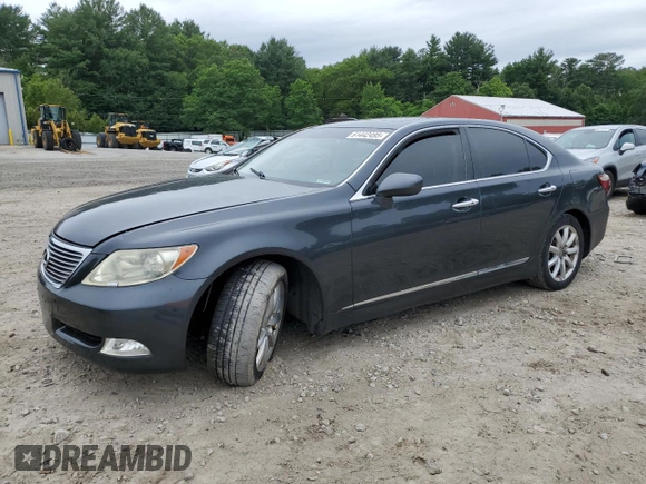 2007 Lexus LS 460 z VIN JTHBL46FX75001770, wystawiony jako Copart lot #61442495 z przebiegiem 264 882 mil mil oraz Czysty tytuł • Clean title. Historia ofert i sprzedaży dostępna na DreamBid. Obrazek 1.