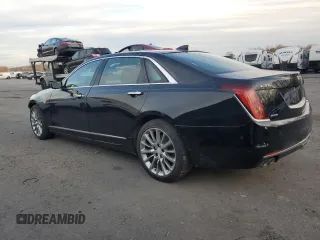 2017 Cadillac CT6 Premium Luxury AWD with VIN 1G6KF5RS1HU148075, listed as a Copart auction lot 83025904 with 82,872 mi miles and Salvage title. Bid and sale history available at DreamBid. Image 2.
