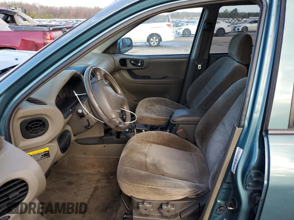 2003 Hyundai Santa Fe GLS with VIN KM8SC13D03U411184, listed as a Copart auction lot 46937505 with 185,227 mi miles and Salvage Title. Bid and sale history available at carsss.com. Image 7.