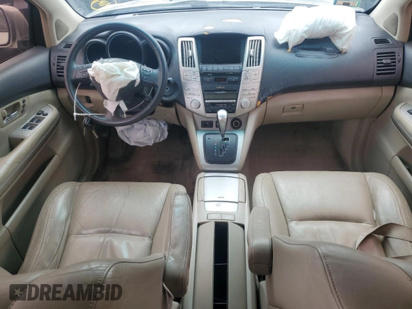 2006 Lexus RX 400h with VIN JTJHW31U860035783, listed as a Copart auction lot 46118265 with 227,055 mi miles and Salvage Title. Bid and sale history available at DreamBid. Image 8.