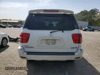 2003 Toyota Sequoia SR5 with VIN 5TDZT34A63S204385, listed as a Copart auction lot 51232405 with 330,086 mi miles and Salvage Title. Bid and sale history available at carsss.com. Image 6.