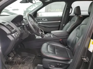 2018 Ford Explorer Sport with VIN 1FM5K8GT6JGA24211, listed as a Copart auction lot 52427215 with 71,788 mi miles and Salvage Title. Bid and sale history available at DreamBid. Image 7.