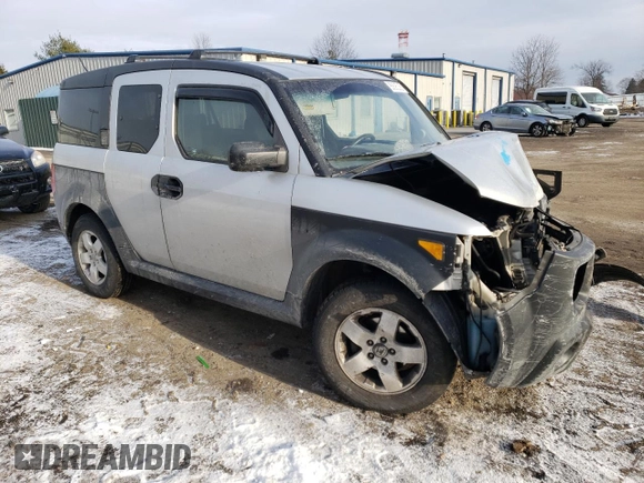 2008 Honda Element LX with VIN 5J6YH18378L004034, listed as a Copart auction lot 88895255 with 265,959 mi miles and Salvage Title. Bid and sale history available at DreamBid. Image 4.
