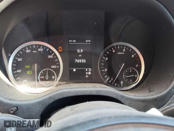 2020 Mercedes-Benz Metris Cargo with VIN WD3PG3EAXL3672562, listed as a IAAI auction lot 42810084 with 76,935 mi miles and . Bid and sale history available at DreamBid. Image 7.