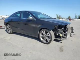 2019 Mercedes-Benz CLA with VIN WDDSJ4EB6KN721829, listed as a Copart auction lot 45886493 with 99,707 mi miles. Bid and sale history available at carsss.com. Image 4.