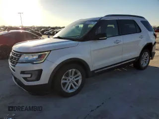 2017 Ford Explorer XLT with VIN 1FM5K7D86HGC65626, listed as a Copart auction lot 46083775 with 118,455 mi miles and Salvage Title. Bid and sale history available at carsss.com. Image 1.
