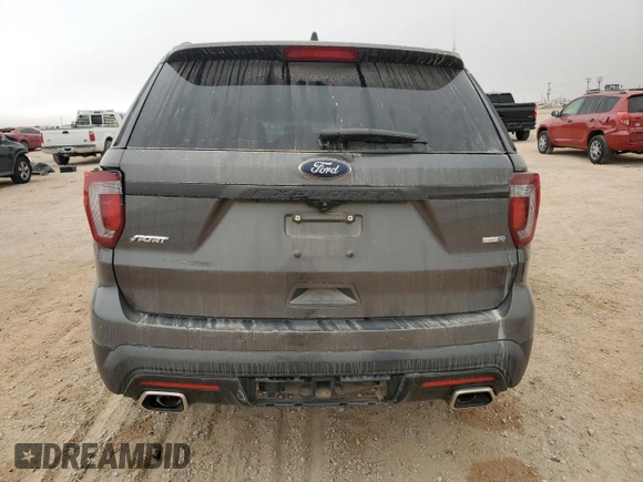 2017 Ford Explorer Sport z VIN 1FM5K8GT6HGC85302, wystawiony jako Copart lot #44650455 z przebiegiem 118 243 mil mil oraz Szkoda całkowita • Salvage title. Historia ofert i sprzedaży dostępna na DreamBid. Obrazek 6.