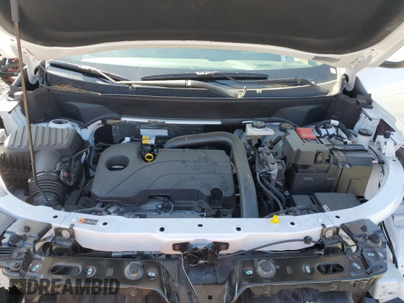 2025 Chevrolet Equinox FWD LT with VIN 3GNAXHEG2SL207460, listed as a Copart auction lot 54268685 with 7,821 mi miles and Clean Title. Bid and sale history available at DreamBid. Image 12.