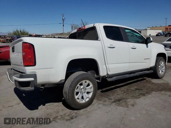 2021 Chevrolet Colorado 2WD LT with VIN 1GCGSCEA2M1237889, listed as a Copart auction lot 74773834 with 39,929 mi miles and Salvage Title. Bid and sale history available at carsss.com. Image 3.