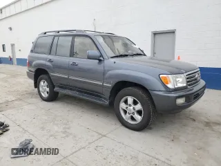 2003 Toyota Land Cruiser with VIN JTEHT05J932048998, listed as a Copart auction lot 88361125 with 0 mi miles and Salvage Title. Bid and sale history available at carsss.com. Image 4.