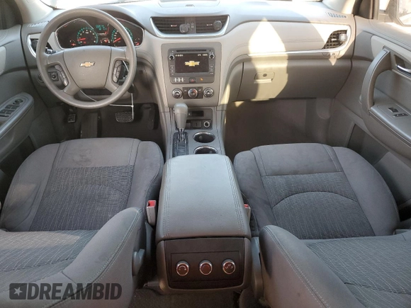 2017 Chevrolet Traverse LS with VIN 1GNKVFED7HJ107374, listed as a Copart auction lot 57341765 with 91,907 mi miles and Salvage title. Bid and sale history available at DreamBid. Image 8.
