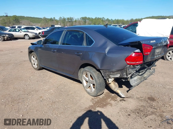 2012 Volkswagen Passat SE with VIN 1VWBH7A36CC027321, listed as a IAAI auction lot 41596709 with 173,357 mi miles and . Bid and sale history available at DreamBid. Image 3.