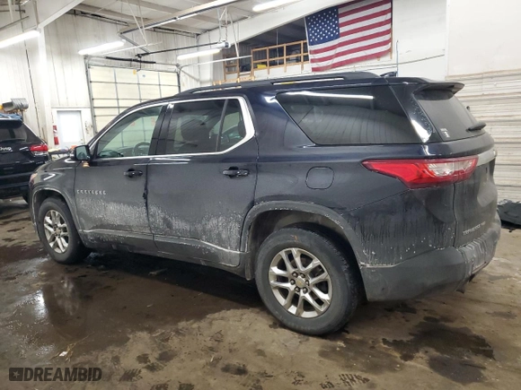 2020 Chevrolet Traverse LT Cloth with VIN 1GNEVGKW2LJ118249, listed as a Copart auction lot 45584925 with 132,111 mi miles and Salvage Title. Bid and sale history available at carsss.com. Image 2.