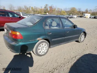 1999 Honda Civic DX with VIN 1HGEJ6623XL002365, listed as a Copart auction lot 78121684 with 226,715 mi miles and Clean Title. Bid and sale history available at carsss.com. Image 3.