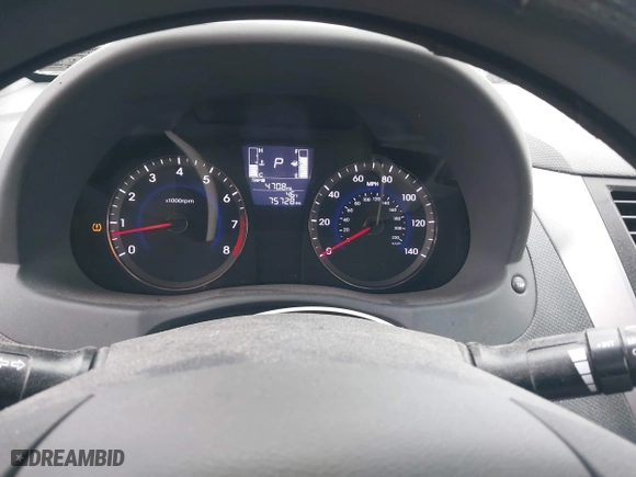 2017 Hyundai Accent SE with VIN KMHCT4AE3HU328826, listed as a IAAI auction lot 41863502 with 75,728 mi miles. Bid and sale history available at carsss.com. Image 7.