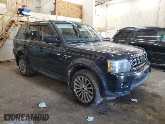 2012 Land Rover Range Rover Sport HSE with VIN SALSF2D4XCA722082, listed as a Copart auction lot 57330405 with 187,177 mi miles and Salvage title. Bid and sale history available at DreamBid. Image 4.