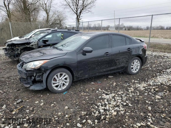 2012 Mazda 3 i Grand Touring with VIN JM1BL1W73C1570860, listed as a Copart auction lot 50317845 with 120,908 mi miles and Salvage Title. Bid and sale history available at DreamBid. Image 1.