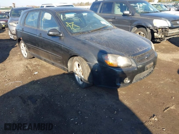 2008 Kia Spectra with VIN KNAFE162X85014915, listed as a IAAI auction lot 41679990 with Not provided miles and . Bid and sale history available at DreamBid. Image 1.