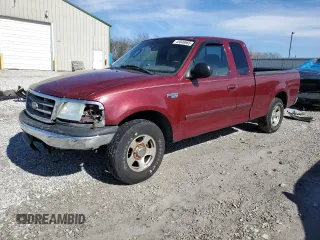 2003 Ford F-150 XL with VIN 1FTRX17273NA91050, listed as a Copart auction lot 45846965 with 165,595 mi miles and Salvage Title. Bid and sale history available at carsss.com. Image 1.