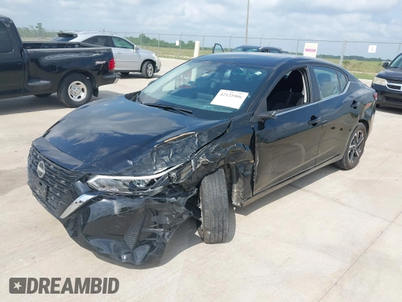 2024 Nissan Sentra SV with VIN 3N1AB8CV8RY378402, listed as a IAAI auction lot 42121906 with 25,315 mi miles and . Bid and sale history available at DreamBid. Image 16.
