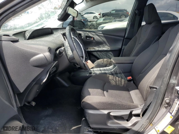 2019 Toyota Prius L Eco with VIN JTDKARFU3K3088810, listed as a Copart auction lot 51188385 with 82,825 mi miles and Salvage Title. Bid and sale history available at carsss.com. Image 7.