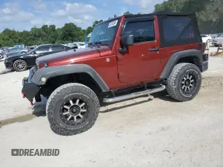 2008 Jeep Wrangler X z VIN 1J4FA241X8L599306, wystawiony jako Copart lot #55240395 z przebiegiem 121 511 mil mil oraz Szkoda całkowita • Salvage title. Historia ofert i sprzedaży dostępna na DreamBid. Obrazek 1.