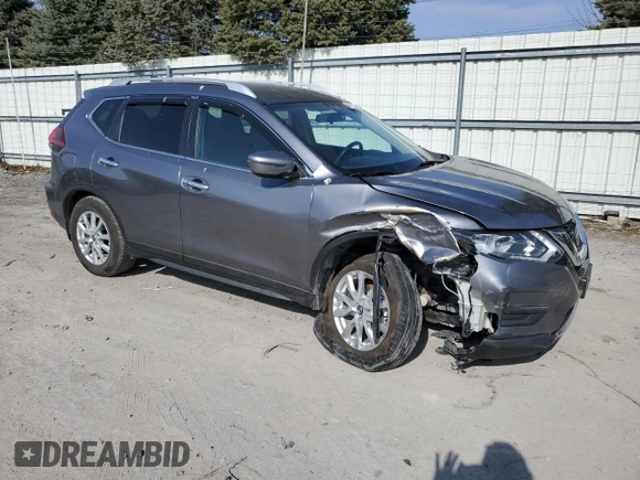 2018 Nissan Rogue SV with VIN KNMAT2MV4JP597577, listed as a Copart auction lot 49111525 with 35,564 mi miles and Salvage Title. Bid and sale history available at carsss.com. Image 4.
