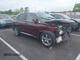 2015 Lexus RX 350 with VIN 2T2ZK1BA2FC178144, listed as a IAAI auction lot 42092745 with 126,483 mi miles and . Bid and sale history available at DreamBid. Image 1.
