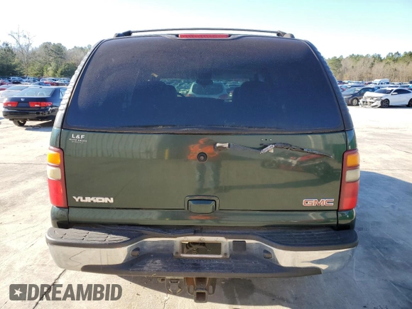 2003 GMC Yukon SLT with VIN 1GKEC13Z63R264339, listed as a Copart auction lot 46139455 with 341,649 mi miles and Salvage Title. Bid and sale history available at carsss.com. Image 6.