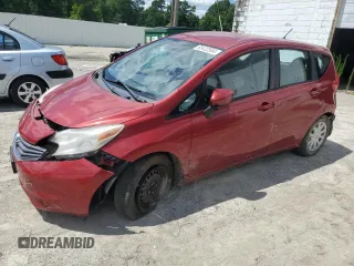 2015 Nissan Note S with VIN 3N1CE2CP5FL358812, listed as a Copart auction lot 60422504 with 119,210 mi miles and Non repairable. Bid and sale history available at DreamBid. Image 1.