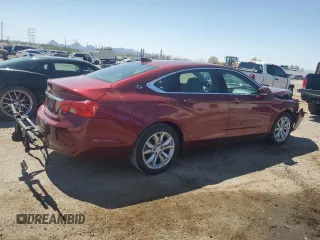 2016 Chevrolet Impala LT with VIN 2G1115S31G9165392, listed as a Copart auction lot 61507455 with 106,556 mi miles and Salvage title. Bid and sale history available at DreamBid. Image 3.