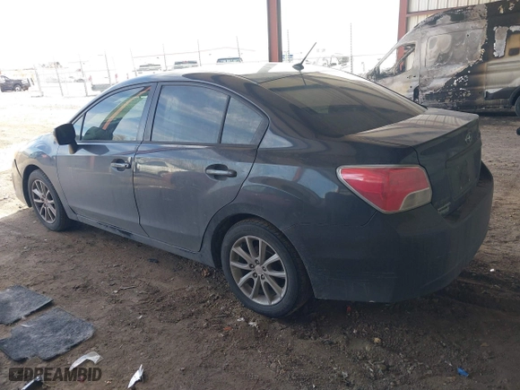 2012 Subaru Impreza Sedan 2.0i Premium with VIN JF1GJAB60CH002121, listed as a IAAI auction lot 41652837 with 106,382 mi miles. Bid and sale history available at carsss.com. Image 3.