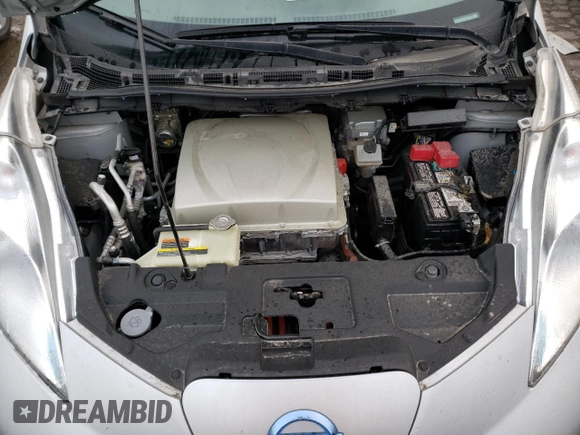 2017 Nissan LEAF SL with VIN 1N4BZ0CP9HC302491, listed as a Copart auction lot 38160433 with 42,910 mi miles. Bid and sale history available at carsss.com. Image 11.